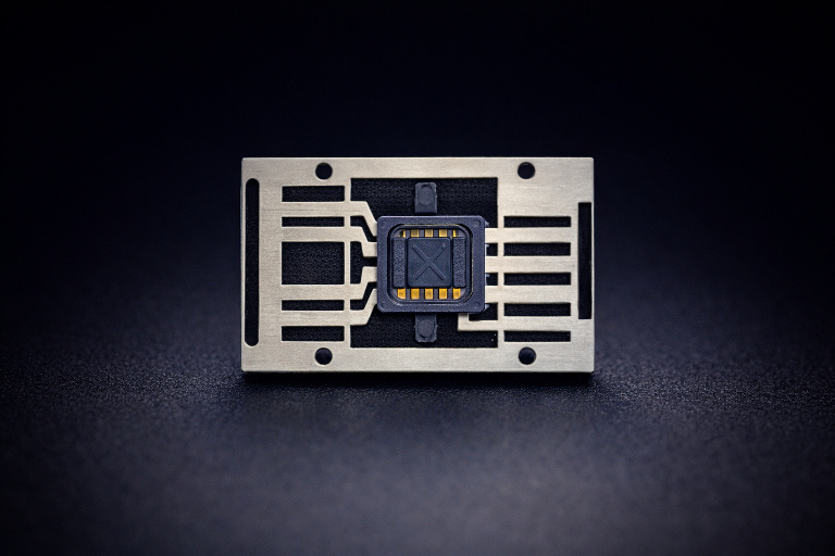 LED lead frame insert molded component for semiconductor packaging